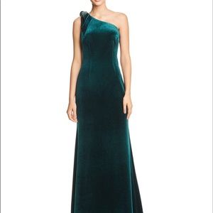 eliza j bow one shoulder jumpsuit